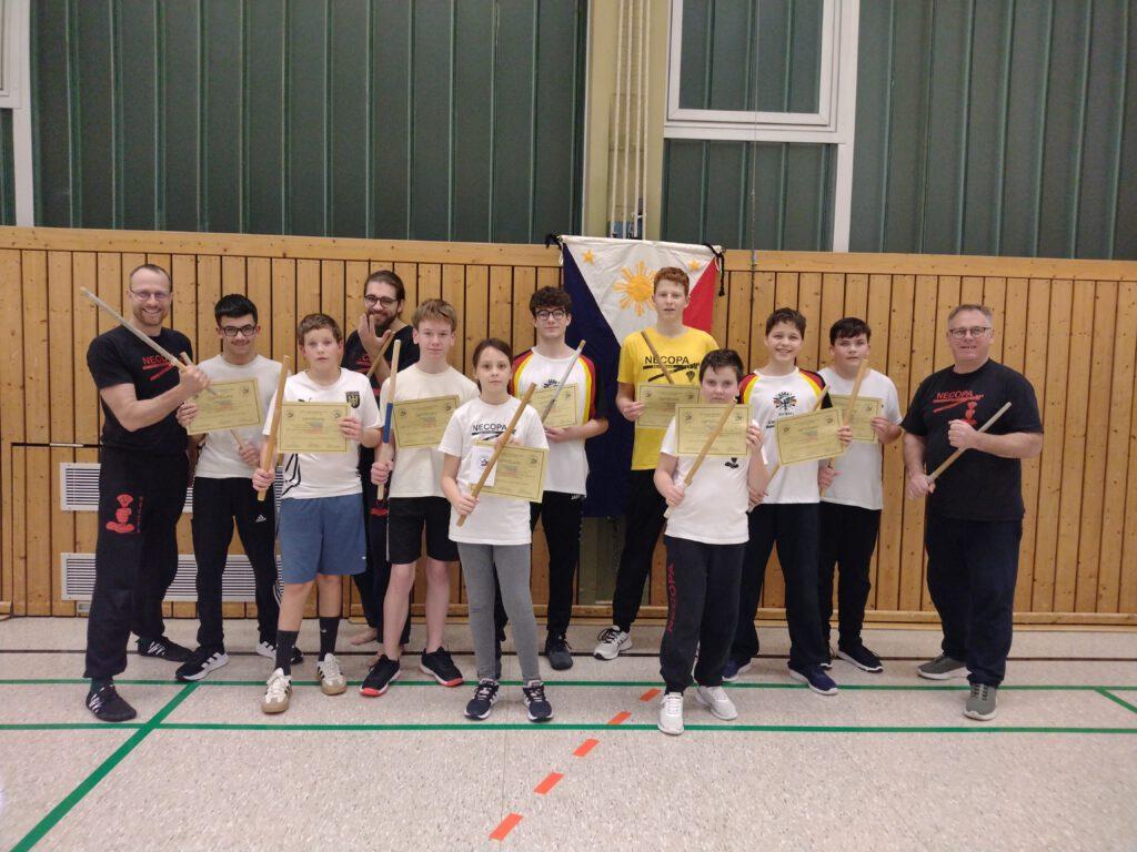 Prüfer und Prüflinge vom 11.12.